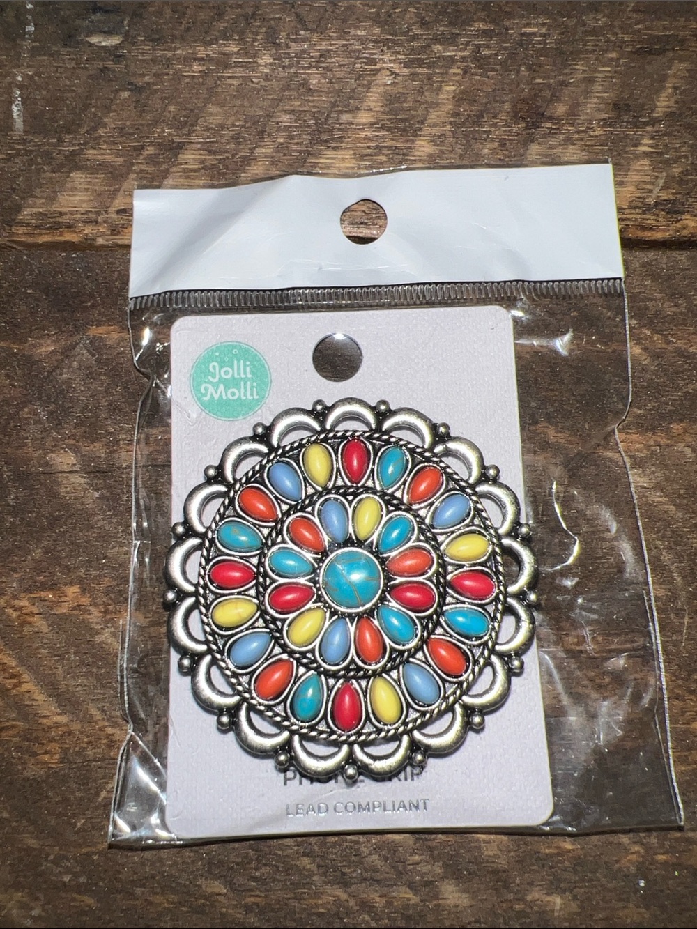 Joli Molli Multicolor Floral Concho Phone Grip